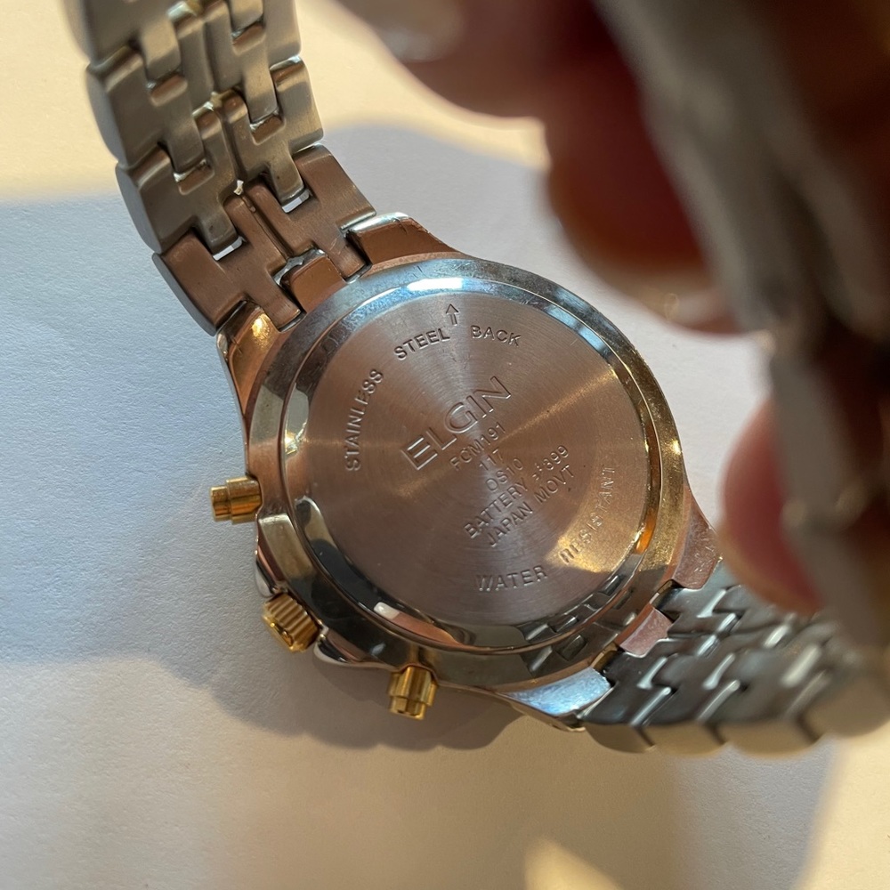 Elgin Chronograph Men’s Watch - Picture 3 of 6